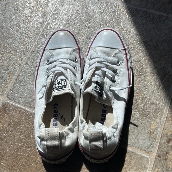 White all star converse size 7.5 - Picture 3 of 4